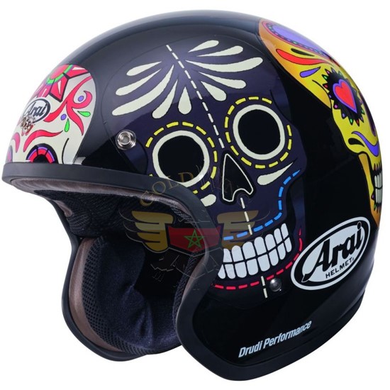 Casque Freeway-CLASSIC SKULL Taille S M L 141-746-02