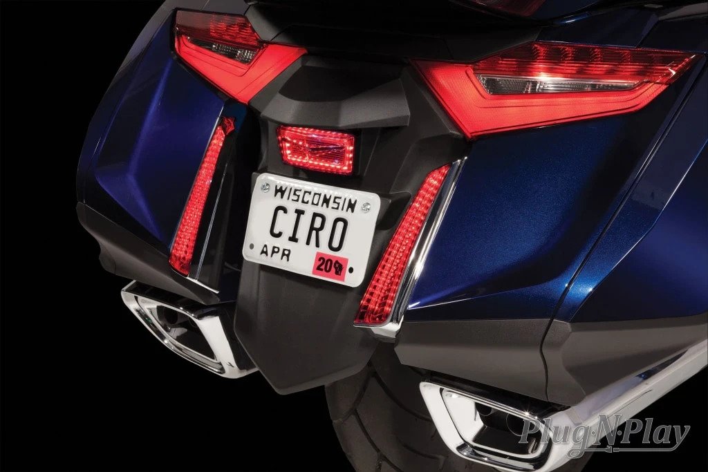 Feux de sacoches à LED multi-fonctions : veilleuse, stop et clignotant.