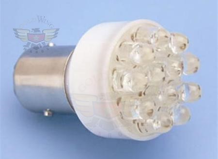 10 LED 1157 AMPULE AMBER 10-2157A
