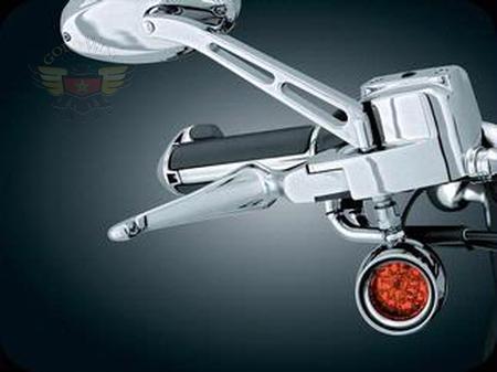 BOSS BLADES LEVIERS CHROMEE- '08-UP TOURING