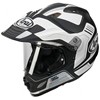 Casque TOUR-X4 VISION Blanc Gris & Rouge Taille S L M XL
