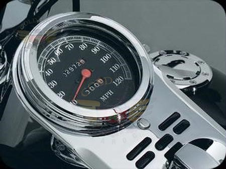SPEEDOMETER TRIM RING W/VISOR 