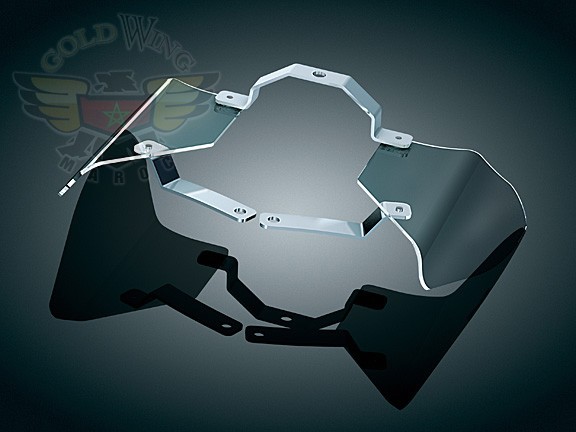 SADDLE SHELDS - SOFTAIL-REFL. SMOKE