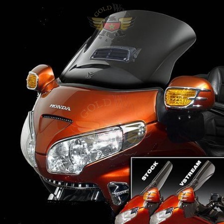 CLEAR AIRMASTER AERO WINDSHIELD, FLHT