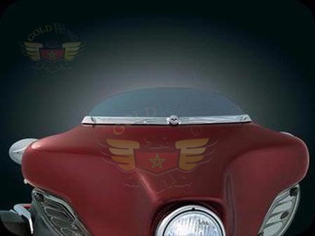 "4"" DARK SMOKE WINDSHIELD - FLHT/FLHX"