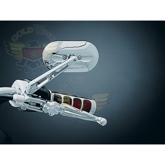 PAIR MAGNUM MIRROR SMALL,CHROME