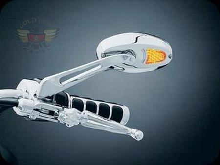 TURN SIGNAL MIRRORS W/FLAT GLASS