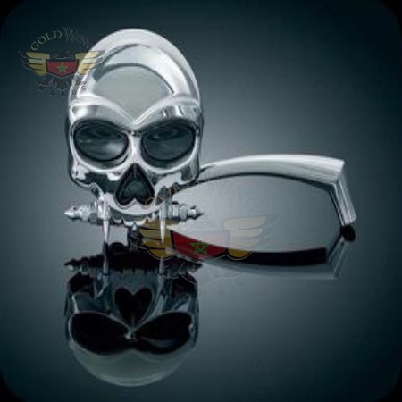 FLAT TURN SIGNAL MIRROR HEAD ONLY