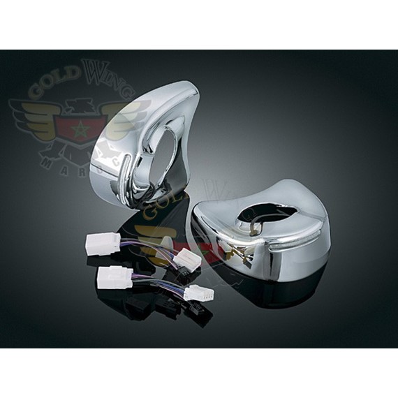LIGHTED MIRROR CAP FOR STREET GLIDE