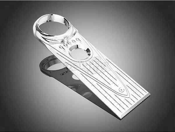 DASH PANEL INSERT F/ROAD KING W/BEZEL