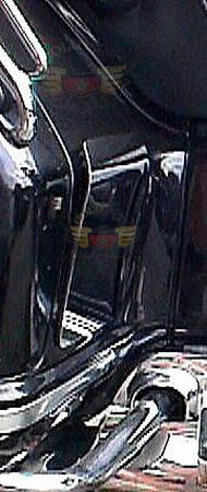 Saddlebag Kick Plate