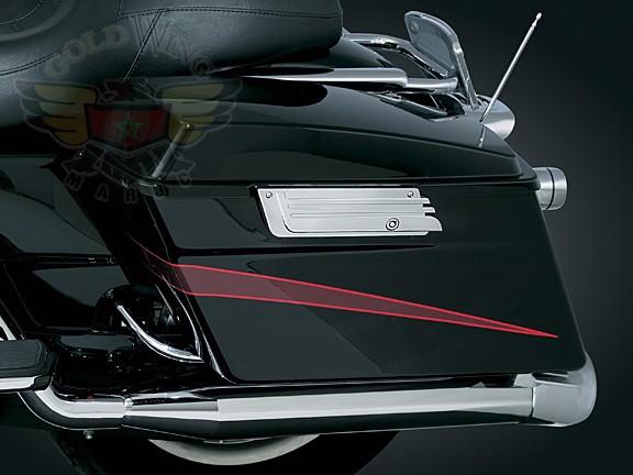 GROOVED SADDLEBAG LATCHES