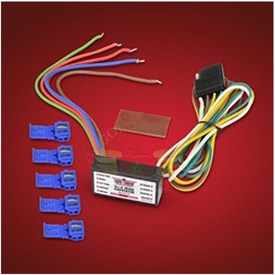 5-TO-4 TRAILER WIRE CONVERTER (New) 16-127