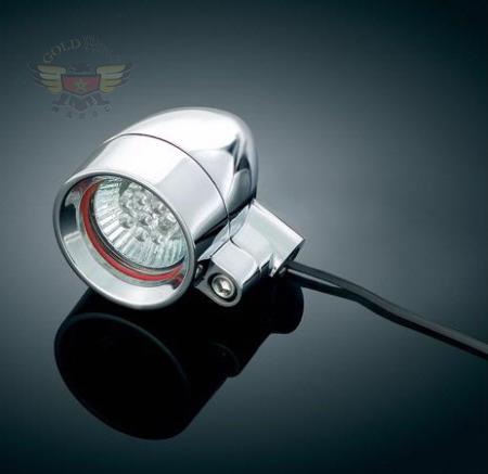 SM. SIL.BULLET, AMBER DUAL, 3/8 -16 HOLLOW BOLT