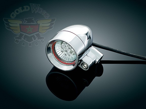 SM SIL BULLET, AMBER DUAL 5/16 -18