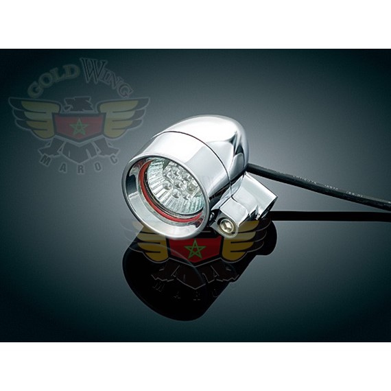 "SM SIL BULLET, AMBER DUAL 5/16""-18"