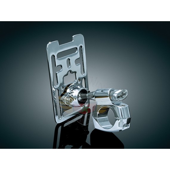 PREM XL CHROME ACC. MNT FOR 1-1/4" BARS-PREM XL CHROME ACC. MNT FOR 1-1/4" BARS