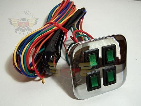 1800 Accessory Light Kit with Chrome Panel