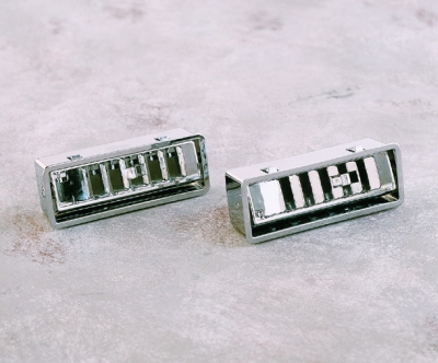 CHROME UPPER AIR  VENTS