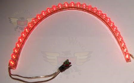 Red Led Flexixble Strip Light 12"