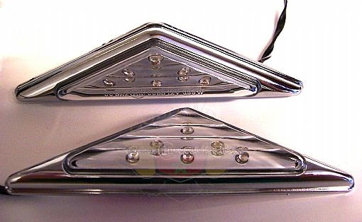 Amber Pyramid Side Marker LED Light