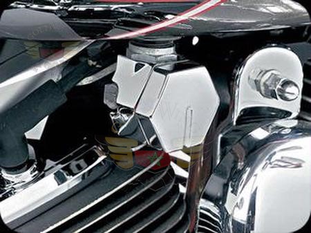 CHROME PETCOCK COVER          