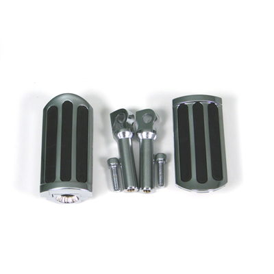 Driver & Passenger Peg Sets Fitments for Harley - Rail