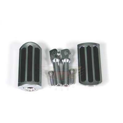 Driver & Passenger Peg Sets Fitments for Harley - Rail 21-928J