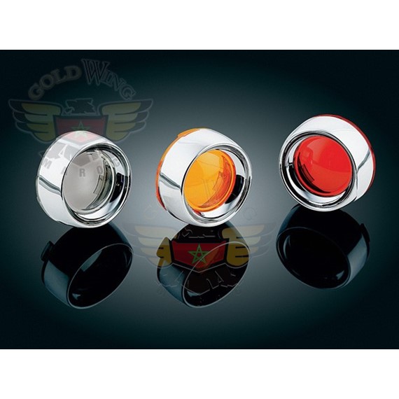 DEEP DISH BEZEL/SMOKE LENS    