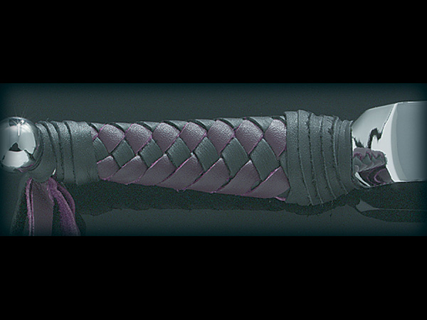 82-95 BLK/VIOLET PEARL SPOON W/FRINGE*