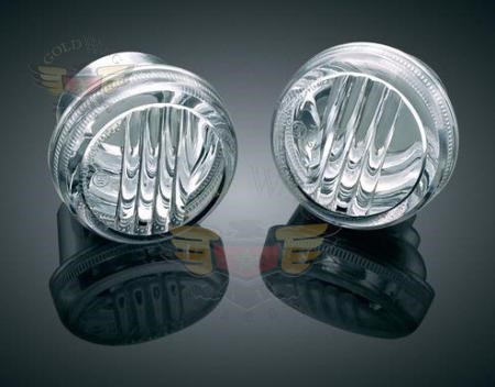 REPLACEMENT TURN SIGNAL LENSES, CLEAR, KAWASAKI & YAMAHA