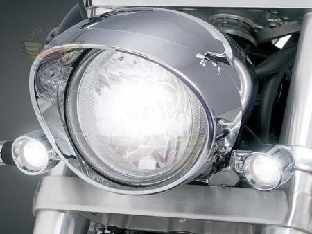 BOTTOM DRIVING LIGHT OR TURN SIGNAL MOUNT FOR VTX