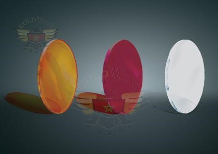*REPLACEMENT SM AMBER LENS f/BULLET LIGHT
