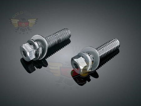 "3/8-16 X 1 1/2"" HHCS HOLLOW BOLT CHROME"