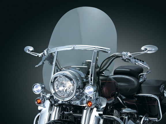 WINDSHIELD, ROAD KING, MID, CLEAR