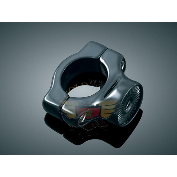 SIDE MNT LIC PLT CLAMP, BLACK, KAWASAKI-SIDE MNT LIC PLT CLAMP, BLACK, KAWASAKI