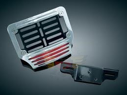 LED LIGHT CURVED PLATE FRAME W/TRI-LIGHT-LED LIGHT CURVED PLATE FRAME W/TRI-LIGHT