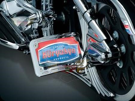 SIDE MOUNT LICENSE PLATE CLAMP, ?08-UP ROCKER