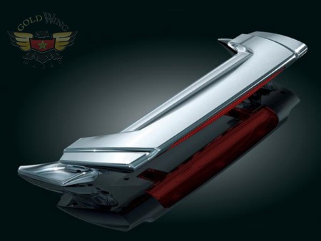 Aileron chromé avec feu stop multi-fonctions