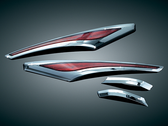 Chromes lumineux de sacoches