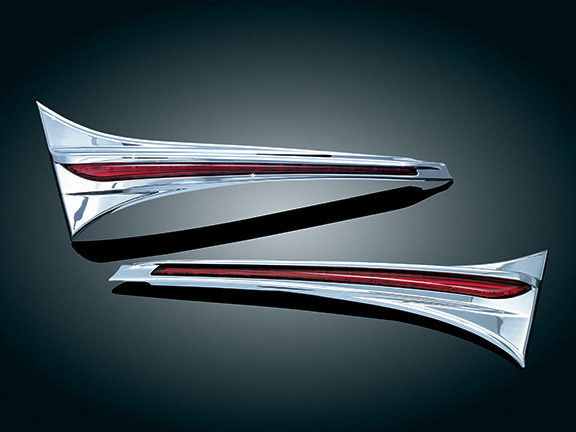 Chromes lumineux latéraux top-case