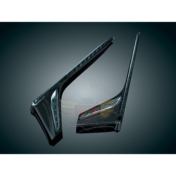 BLACK VERTICAL REAR RUN-BRAKE LIGHT STRP 3247