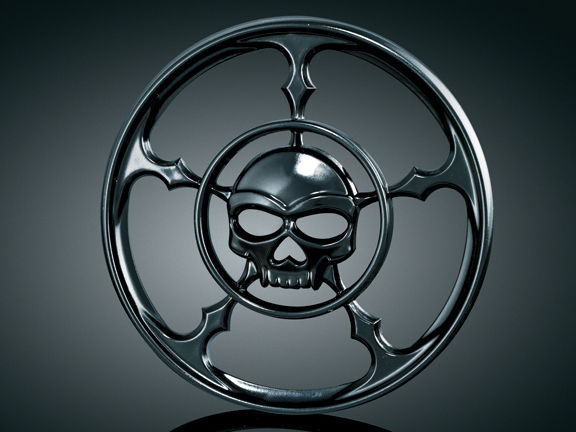 ZOMBIE MEDALLION, BLACK