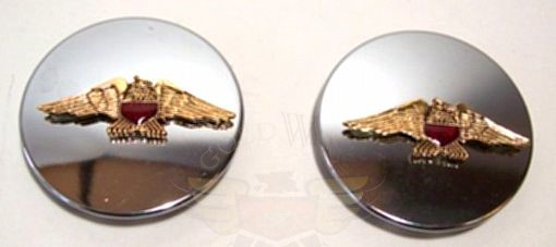 Swing Arm Caps w/Emblem-Swing Arm Caps w/Emblem