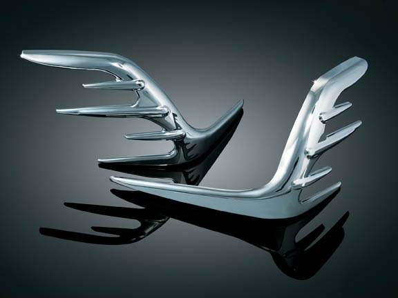 Chromes de haut-parleurs arrières