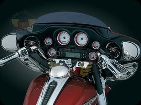 LARGE GAUGE BEZELS W/COLORED ACCENTS