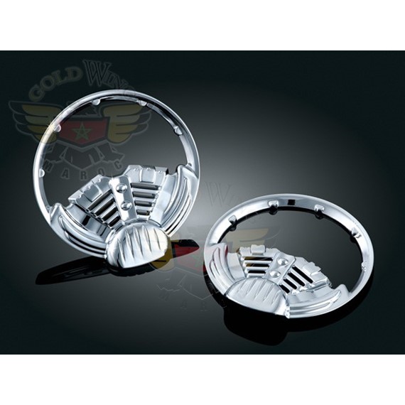 TWIN RING 2 IN GAUGE BEZEL