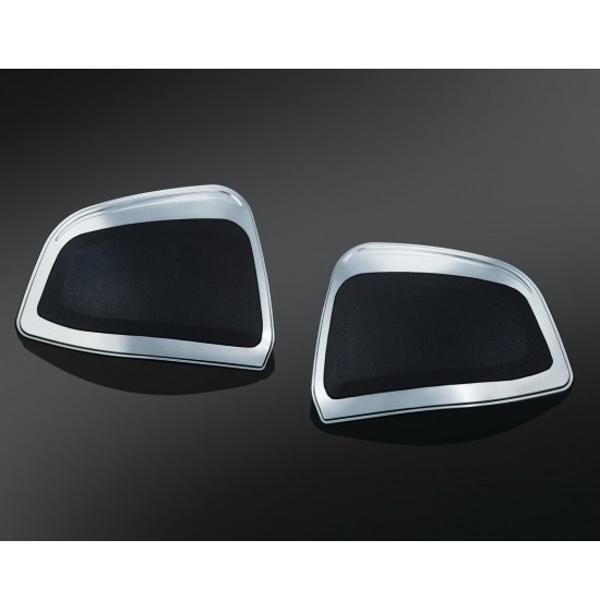 Chrome Front Saddlebag Kick Protectors