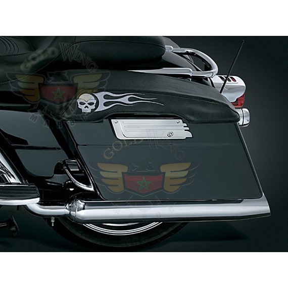 SADDLEBAG LID COVERS, ZOMBIE