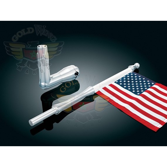 "FLAG HOLDER F/1/2"" DIA. ROUND BAR, UNIVERSAL"